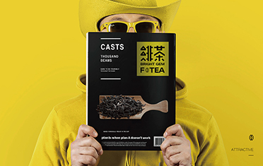 赣州绯茶品牌设计